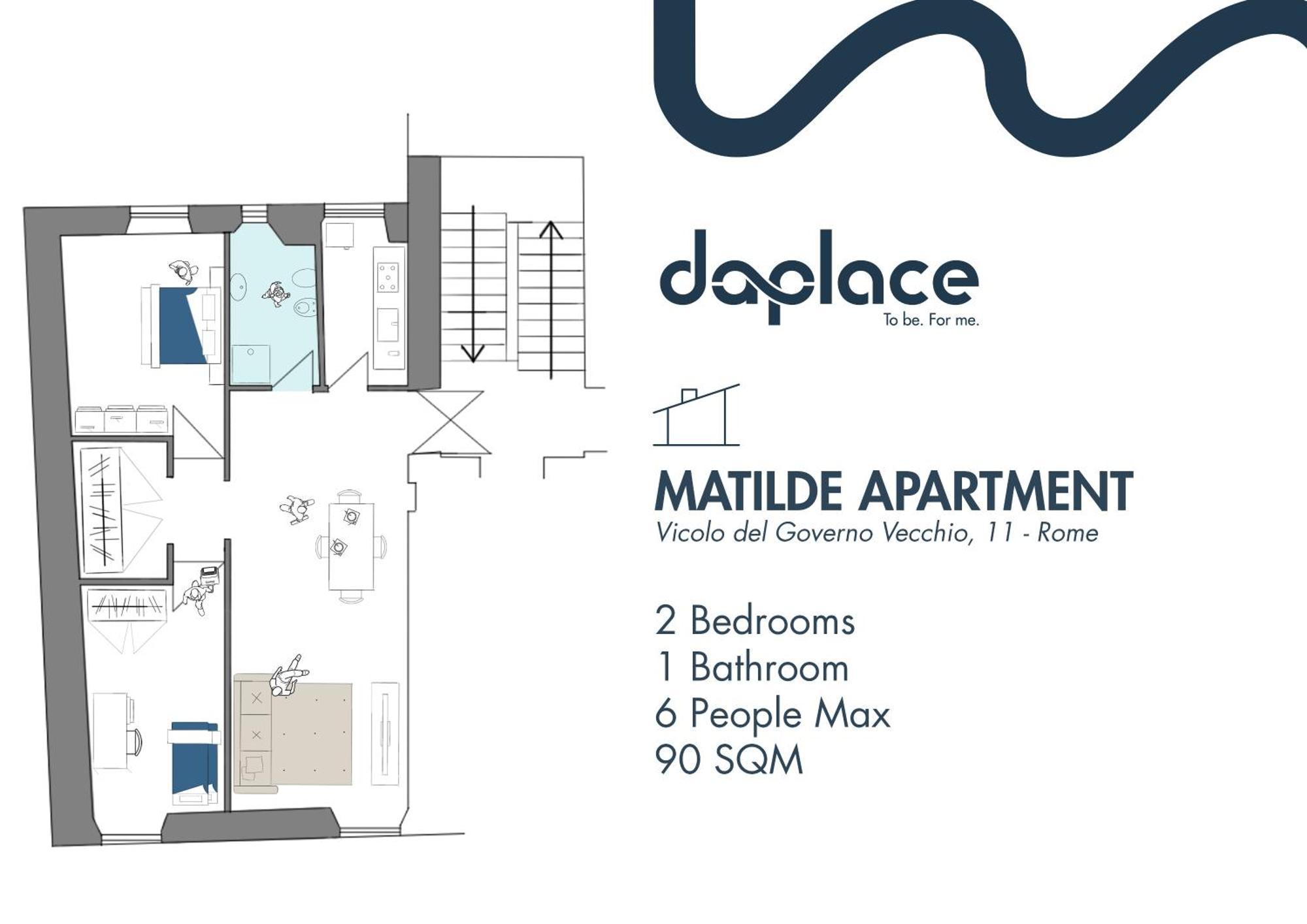 Daplace - Matilde Apartment Róma Kültér fotó